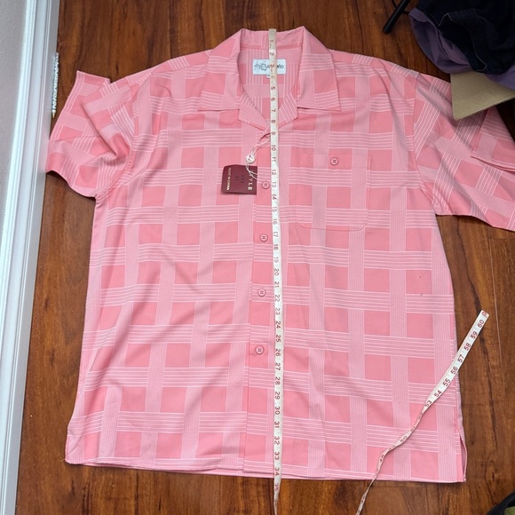 Il Canto Button Up Shirt Vintage Pink Size 2X - Picture 5 of 5